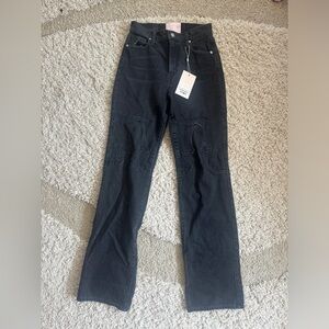 REVICE Black Rocker Denim Jeans
